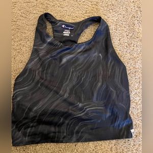 Large champion workout crop shirt